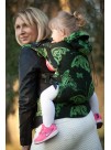 Ergonomic Carrier, Toddler Size, broken-twill weave 100% cotton - wrap conversion from SPRING BUTTERFLY (Reverse)